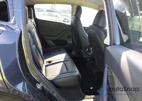 2024 Tesla Model Y Long Range Dual Motor All-Wheel Drive/Rwd from USA, damaged, VIN 7SAYGDED8RF115772